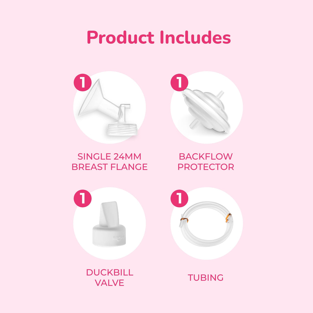 Spectra - Wide Breast Shield Set for Breast Milk Pumps