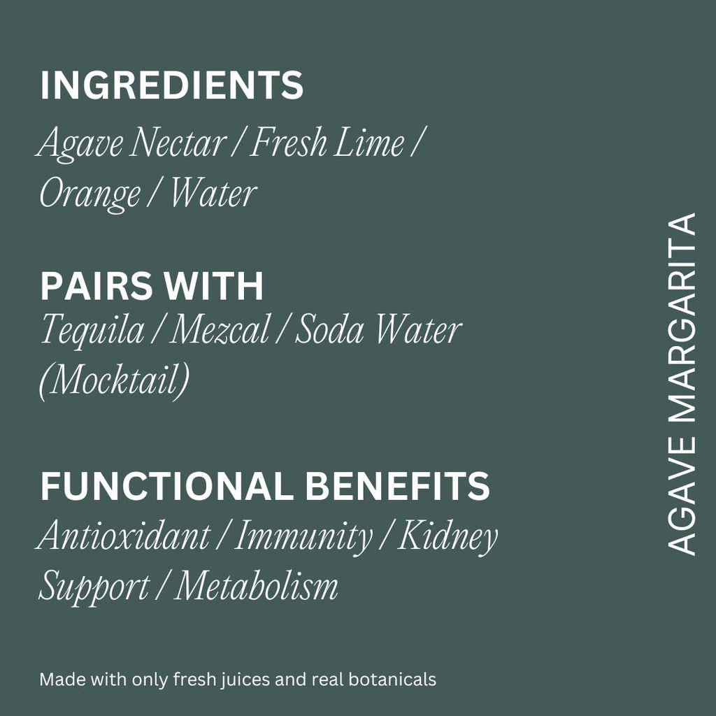 WithCo Craft Cocktail Mixers make 10-32 Drinks - Just Add Whiskey, Bourbon, Tequila, Vodka, Gin, Champagne or Seltzer