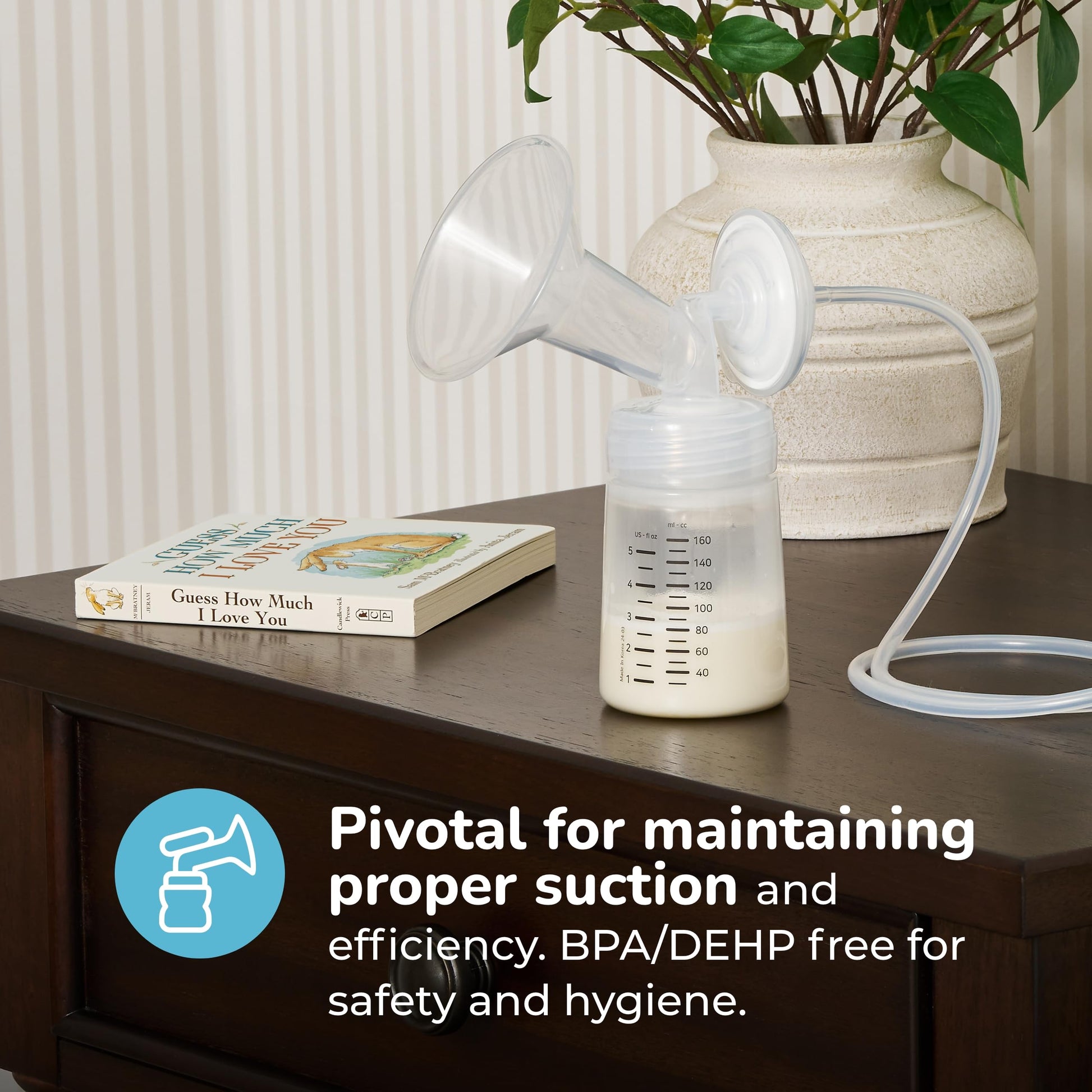 Spectra - Wide Breast Shield Set for Breast Milk Pumps