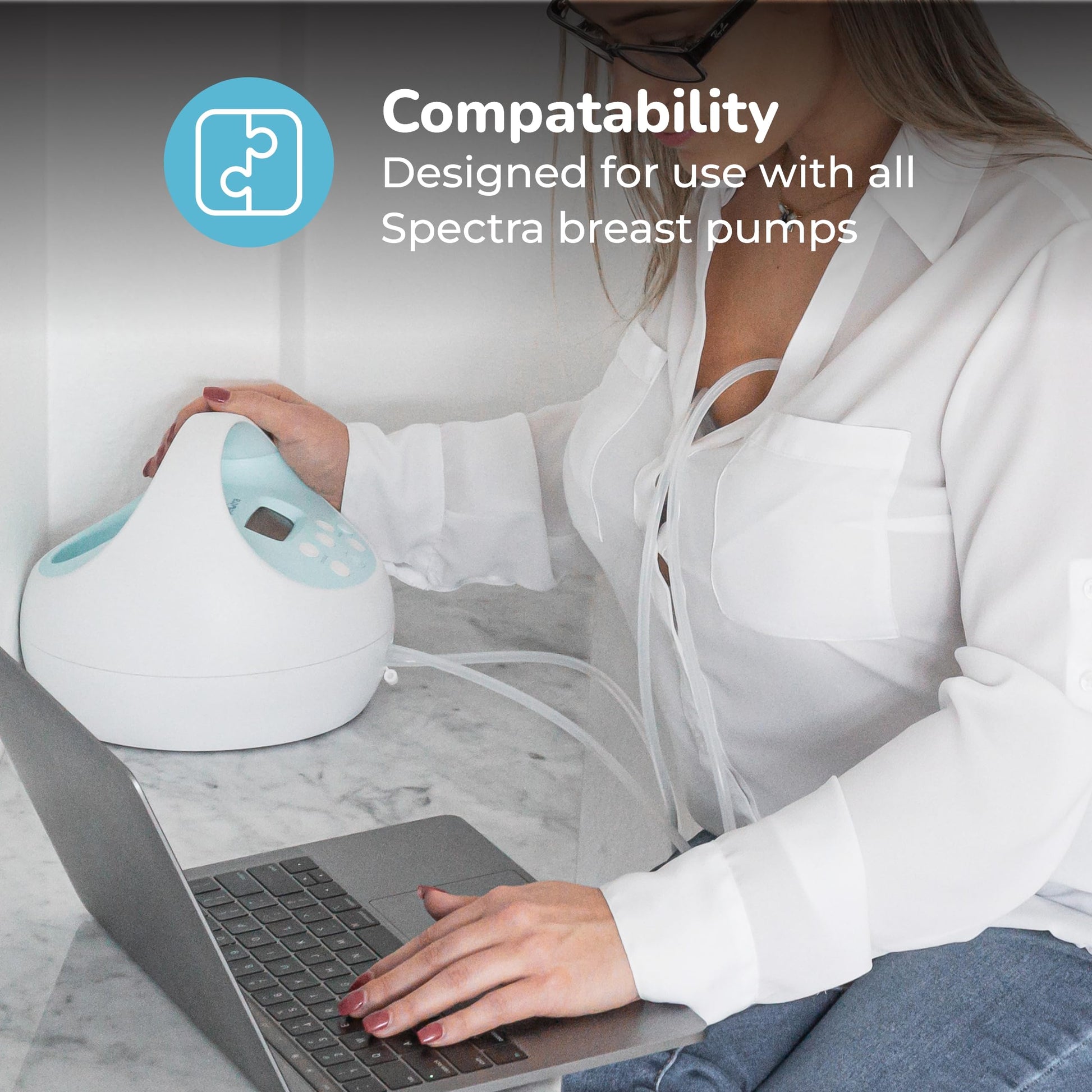 Spectra - CaraCups Wearable Milk Collection - Compatible with Spectra Breast Pumps