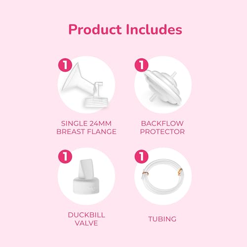Spectra - Wide Breast Shield Set for Breast Milk Pumps