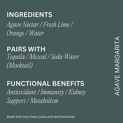 WithCo Craft Cocktail Mixers make 10-32 Drinks - Just Add Whiskey, Bourbon, Tequila, Vodka, Gin, Champagne or Seltzer